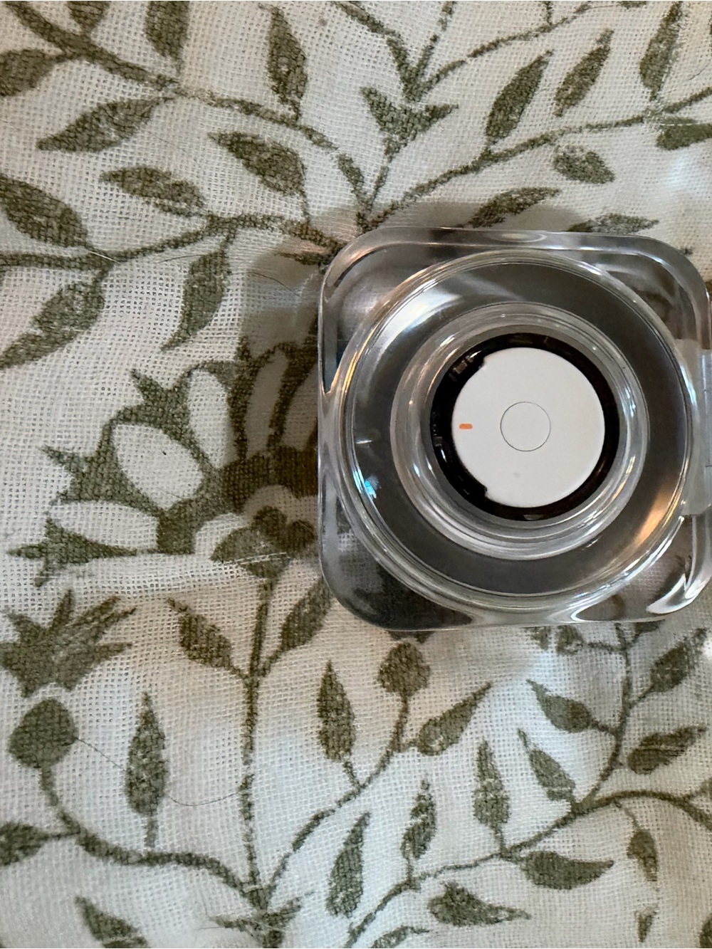 Samsung Clear Smart Ring Charger - White and Black